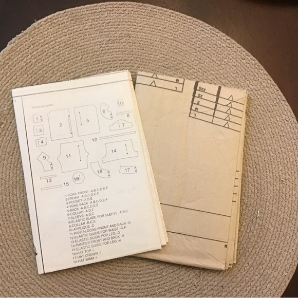 Uncut Baby Girl sewing pattern - Picture 3 of 3